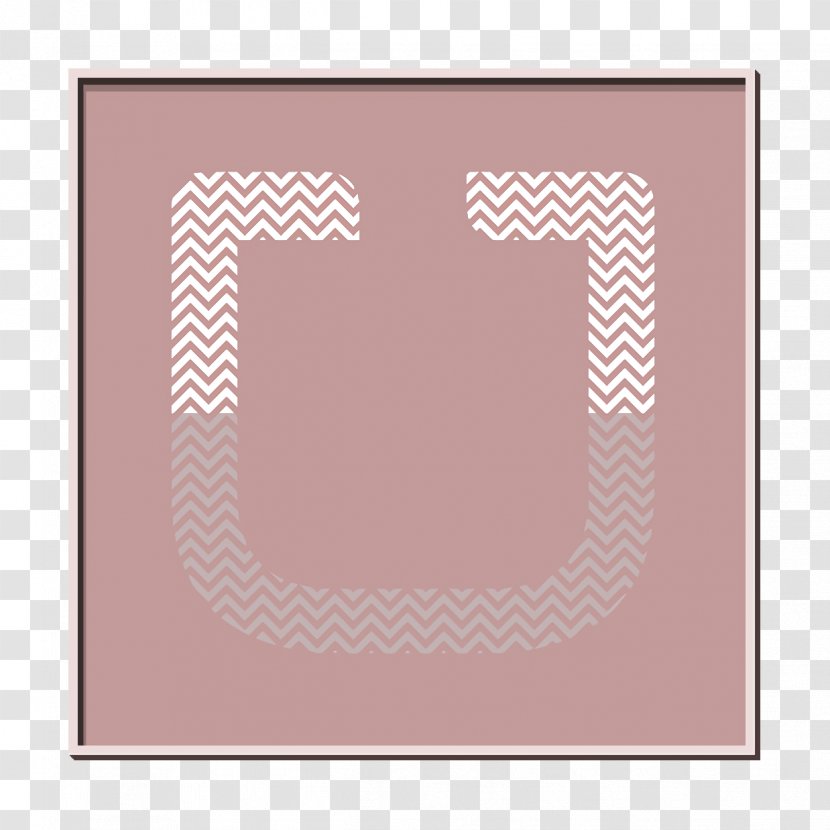 Uber Icon - Beige - Picture Frame Transparent PNG