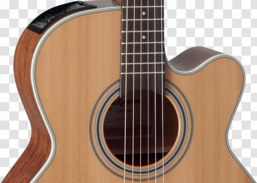 Acoustic Guitar Acoustic-electric Dreadnought Takamine Guitars - Cartoon Transparent PNG