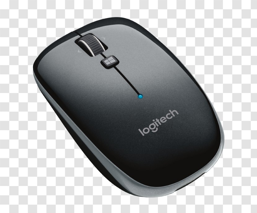 Computer Mouse Laptop Logitech M557 Bluetooth Optical - Scroll Wheel Transparent PNG