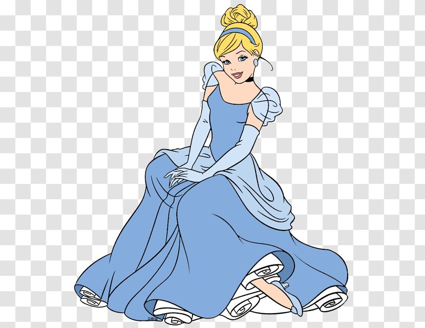 Cinderella Rapunzel YouTube Disney Princess Clip Art - Cartoon - Cindrella Transparent PNG