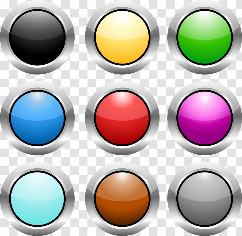 Button Clip Art - Buttons Transparent PNG