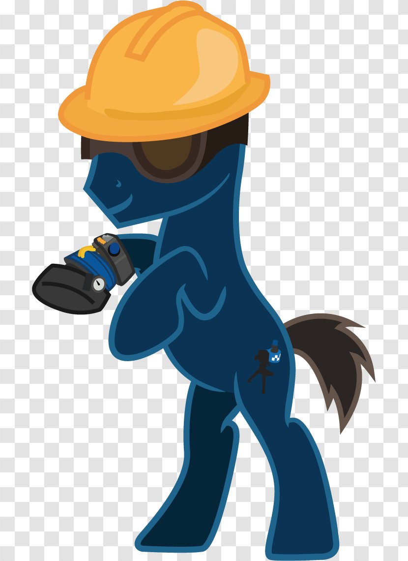 Horse My Little Pony Team Fortress 2 Engineer - Animal Figure Transparent PNG