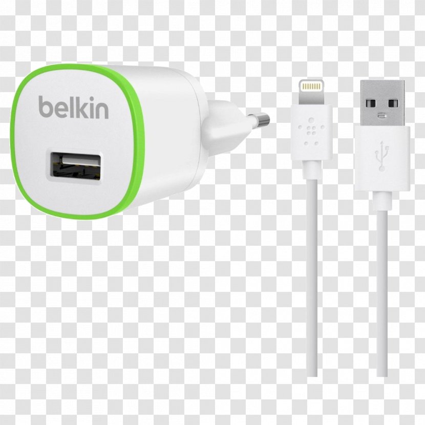 Battery Charger Micro-USB BELKIN AUX - Belkin Aux - USB Transparent PNG