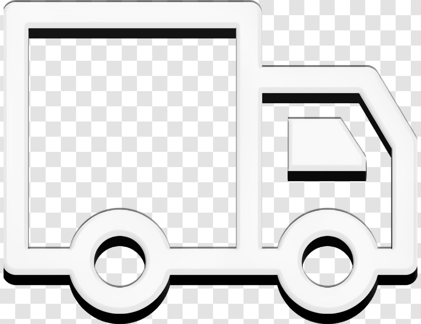 Linear Industrial Elements Icon Transport Icon Truck Icon Transparent PNG