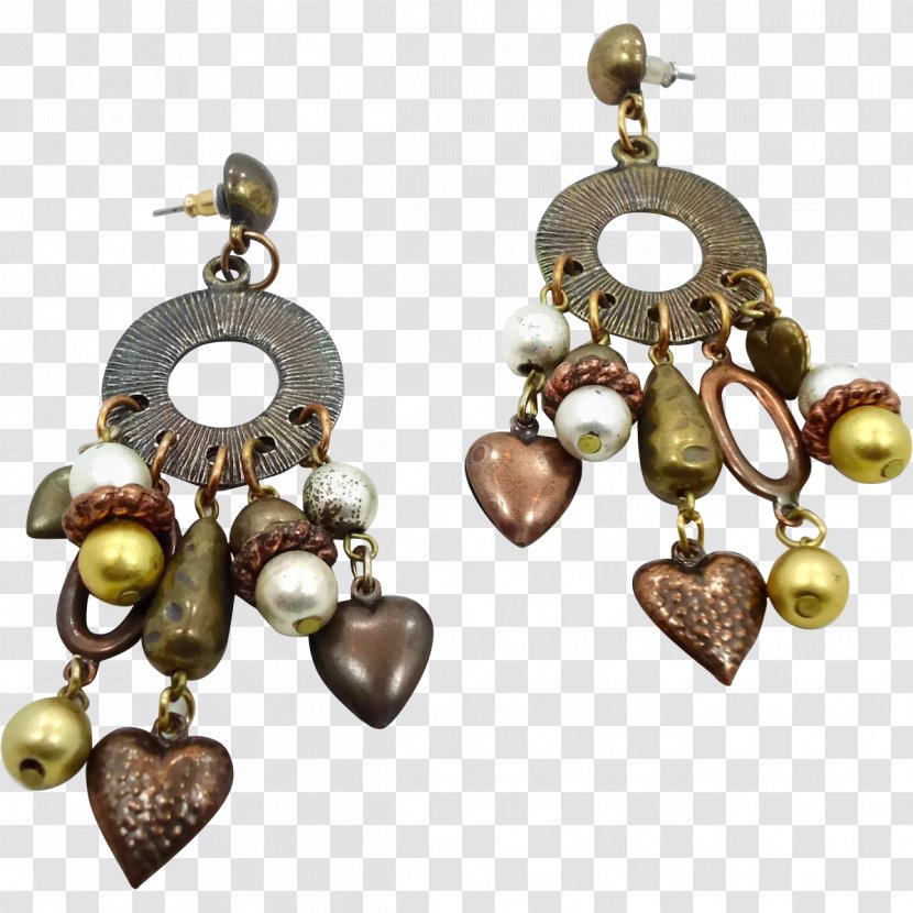 Earring Jewellery Metal Gold Gemstone Transparent PNG