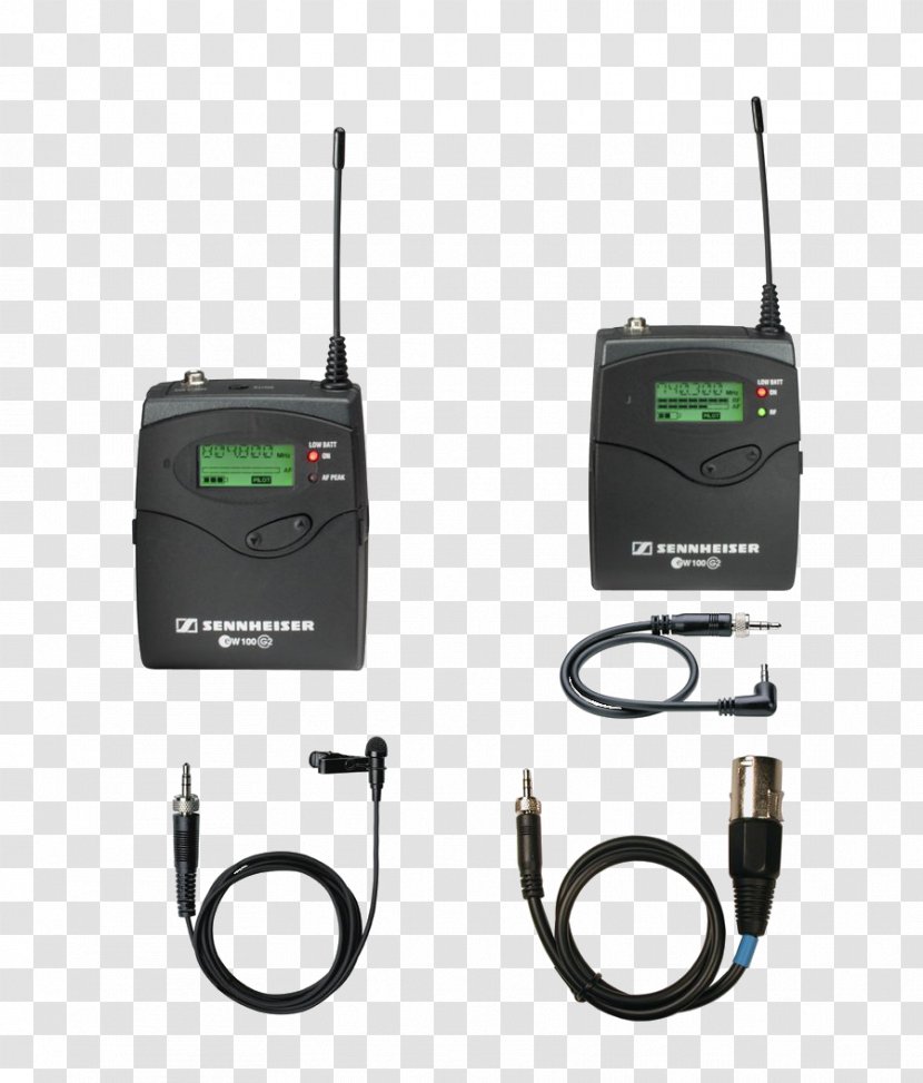 Lavalier Microphone Wireless Audio Sennheiser - Watercolor - Mic Transparent PNG