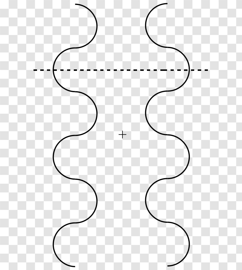 Circle Line Art Clip - Design M - Interference Transparent PNG