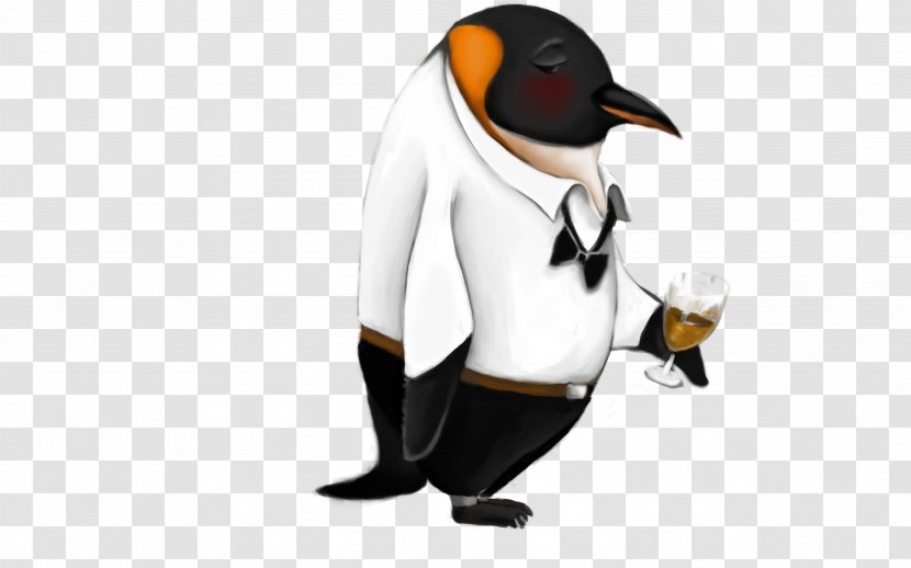 King Penguin Fighting Clip Art - Bird - Drunk Transparent PNG