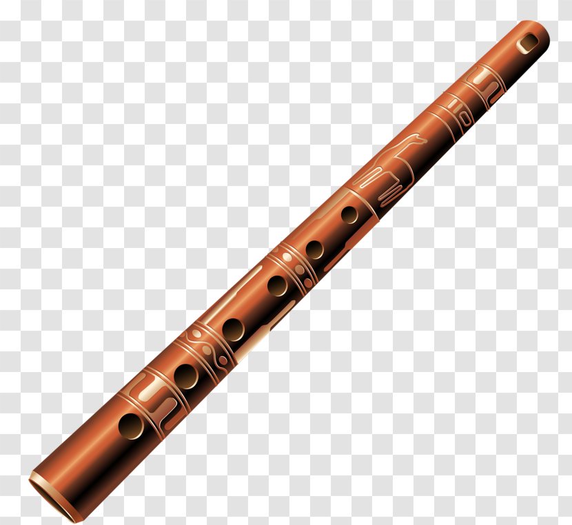 Flute Bansuri Musical Instrument - Silhouette Transparent PNG
