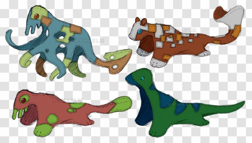 Clip Art Dinosaur Illustration Fauna Character - Organism - Blanket Octopus Transparent PNG