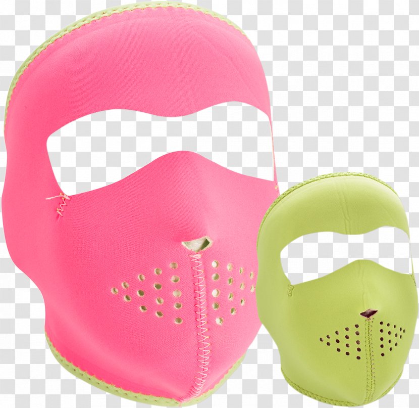 Headgear Mask Neoprene Balaclava Clothing - Magenta Transparent PNG