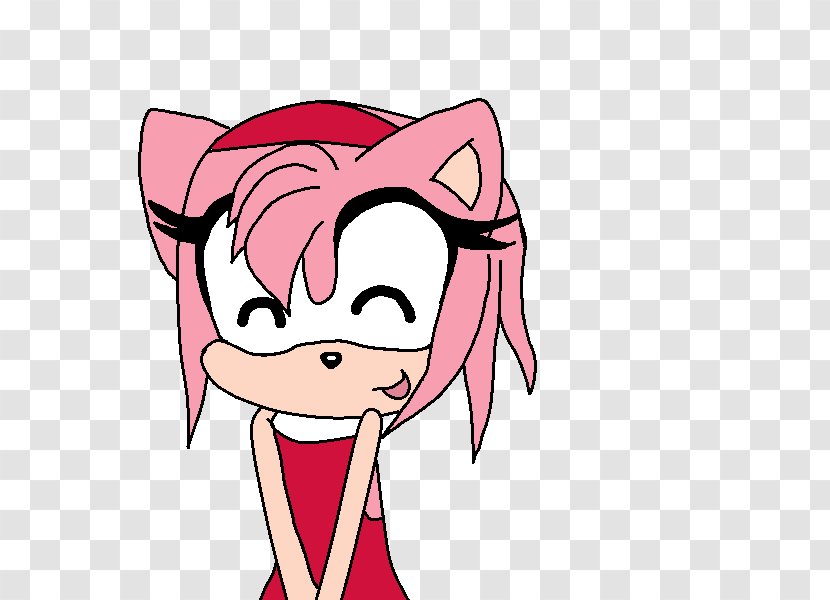 Cheek Smile Ear Human Tooth Mouth - Watercolor - Amy Rose Transparent PNG