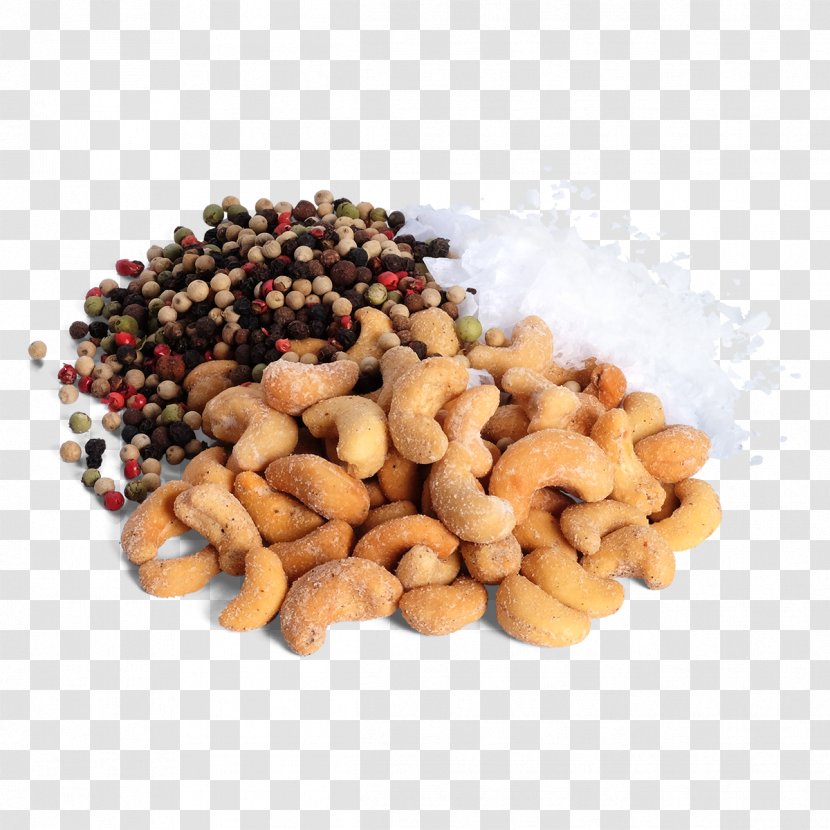 Mixed Nuts Cashew Vegetarian Cuisine Trail Mix - Black Pepper Transparent PNG