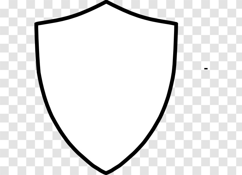 Line Art Logo Clip - Black - Shield Transparent PNG