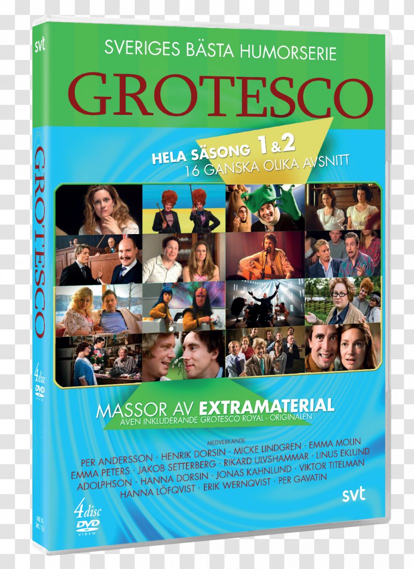 Grotesco Sveriges Television DVD Film Distributor Tingeling - Humour - Dvd Transparent PNG
