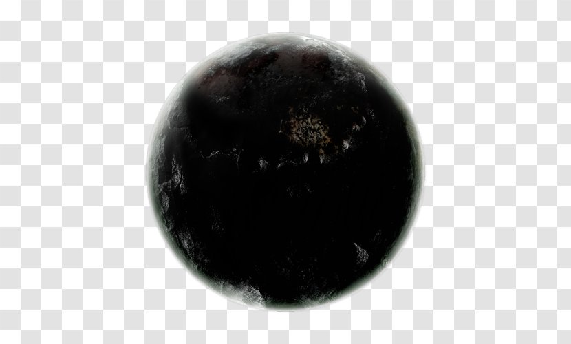 Sphere Black M - Fallen Earth Transparent PNG