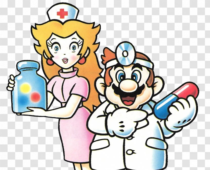 Tetris & Dr. Mario Super Bros. Land Princess Peach - Frame - Doctors And Nurses Transparent PNG