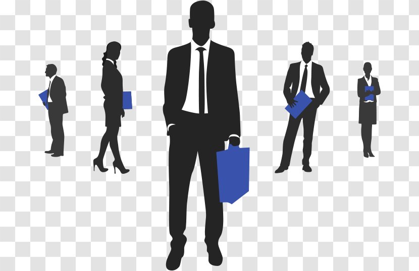 Businessperson Silhouette - Drawing Transparent PNG