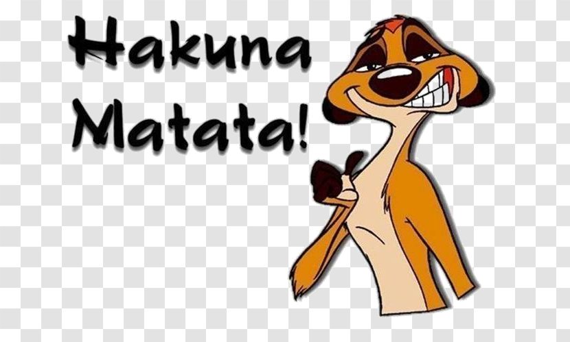 Timon Puppy Pumbaa Meerkat Hakuna Matata - Drawing Transparent PNG