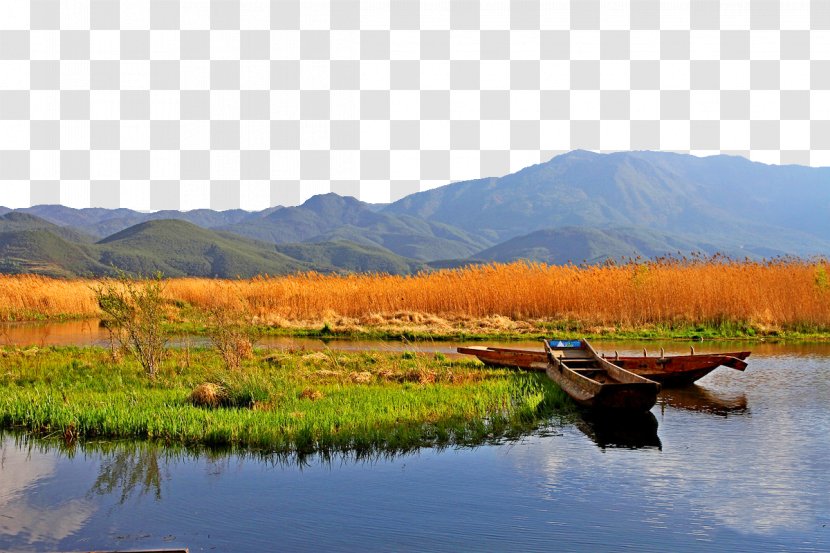 Lugu Lake Loch Shore - River - In Yunnan Autumn Transparent PNG