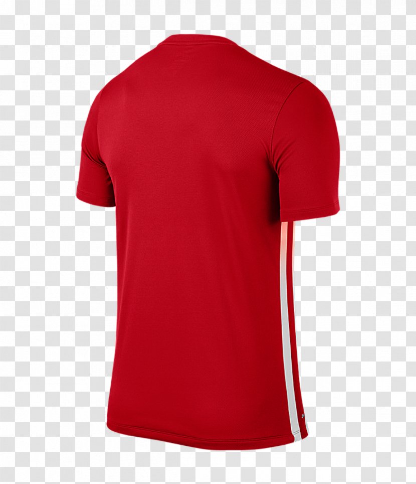 T-shirt Clothing Polo Shirt Sleeve - Red Transparent PNG