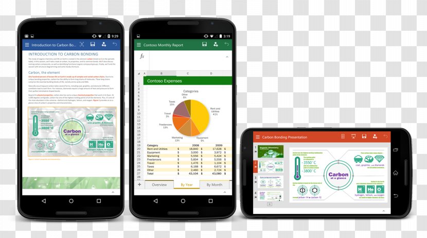 Android Microsoft Excel Smartphone Office Word - Handheld Devices - Phone Transparent PNG