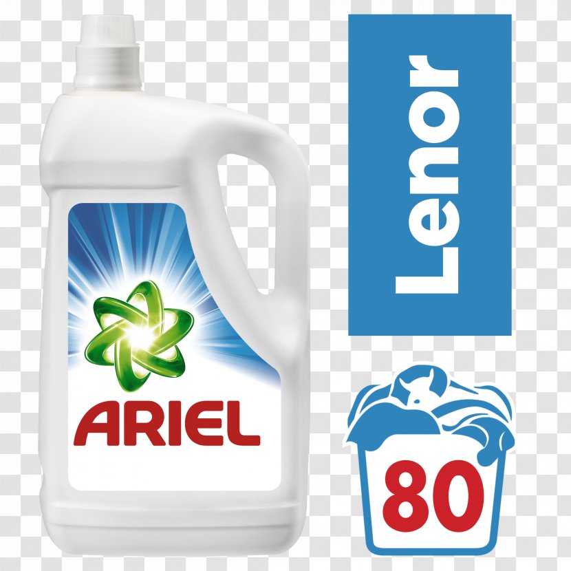 Laundry Detergent Ariel Liquid Washing - Water Bottle - With Downy Transparent PNG