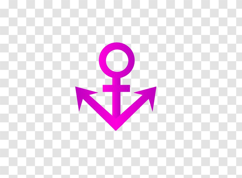 Arrow Purple Symbol - Violet Transparent PNG