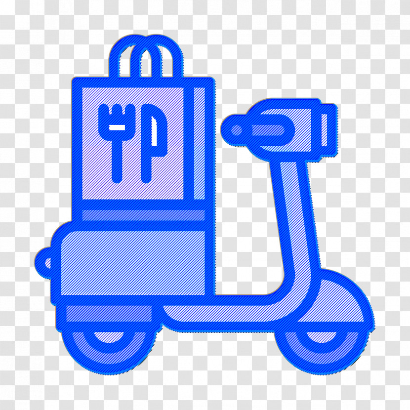 Food Delivery Icon Scooter Icon Food Delivery Icon Transparent PNG