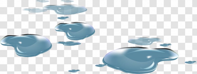 Water Puddle Drawing - Designer - A Pool Of Transparent PNG