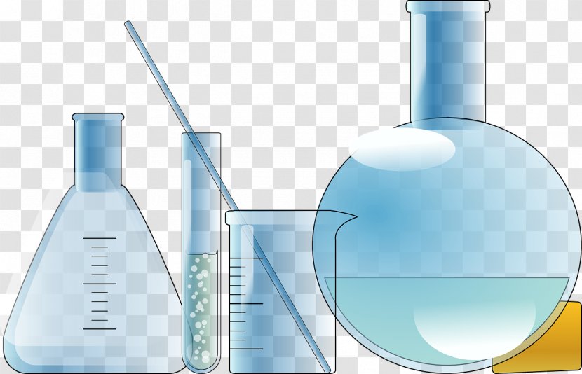 Laboratory Chemistry Test Tubes Clip Art - Medical - Reagent Bottle Transparent PNG