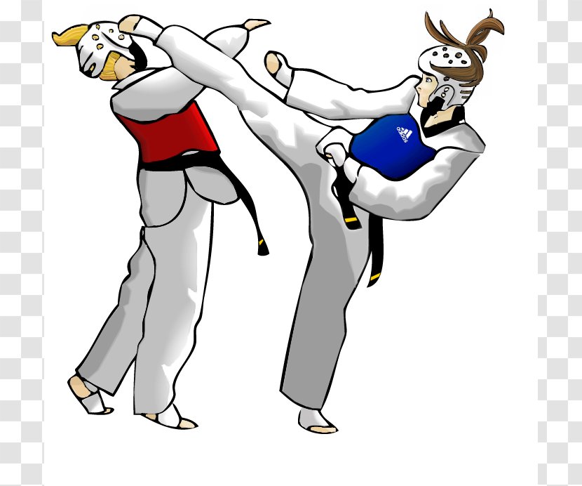 Taekwondo Kickboxing Martial Arts International Taekwon-Do Federation - Artwork - Tae Kwon Do Master Cartoon Transparent PNG