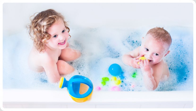 Towel Bathing Bathtub Infant Child - Bathroom Transparent PNG