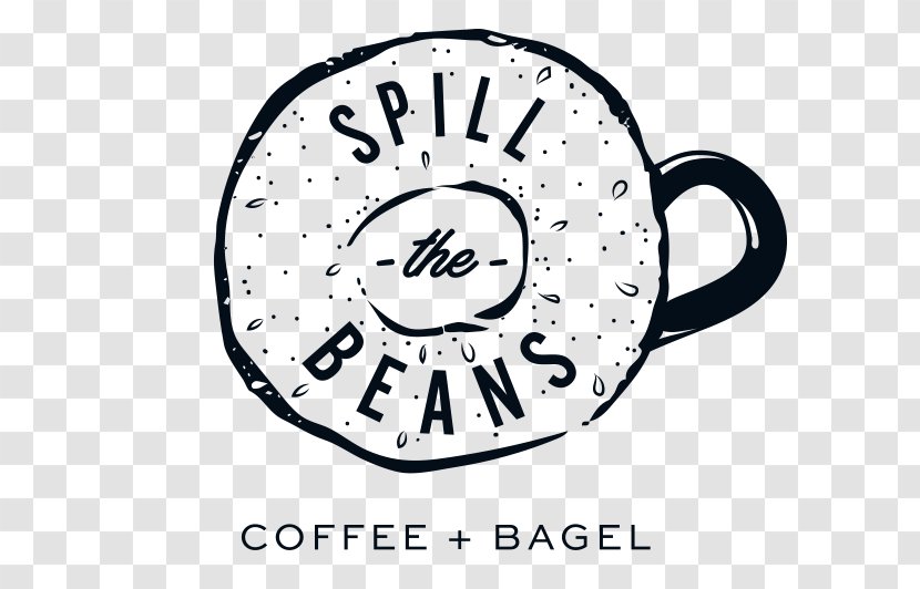 Cafe Spill The Beans Coffee And Bagels Lox - Logo Transparent PNG