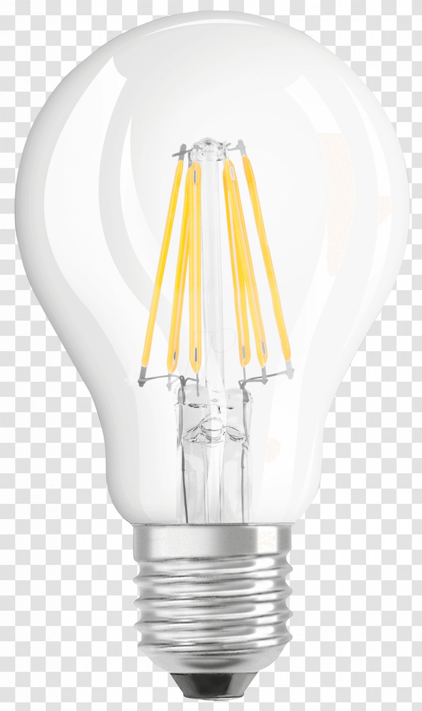 Incandescent Light Bulb LED Lamp Filament Edison Screw - Led - Violet Transparent PNG