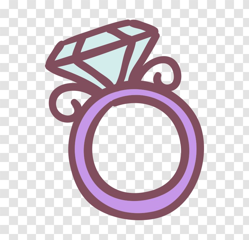 Jewellery Ring Vector Graphics Necklace Bracelet - Magenta - Anel Cartoon Transparent PNG
