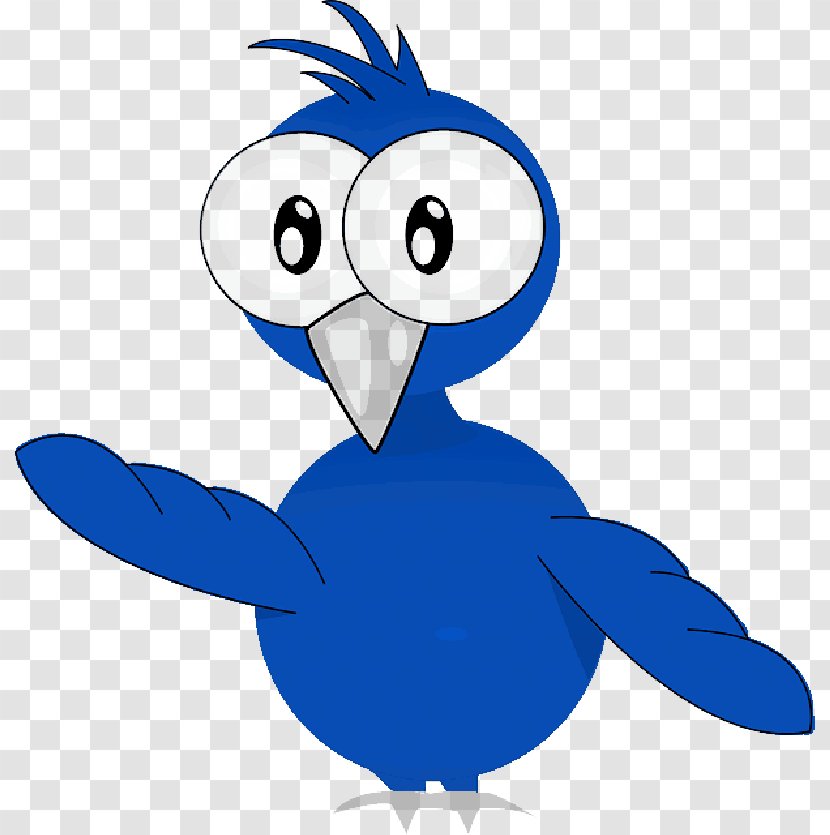 Tweety Bird Cartoon Flight Clip Art - Perching - Baby Blue Eyes Transparent PNG