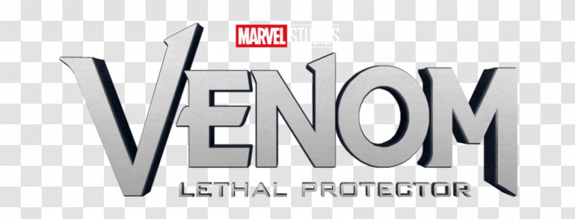 Venom: Lethal Protector Logo Spider-Man - Text - Marvel Venom Transparent PNG
