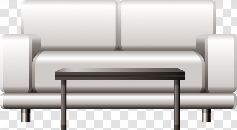Table Furniture House - Sofa Vector Material Transparent PNG