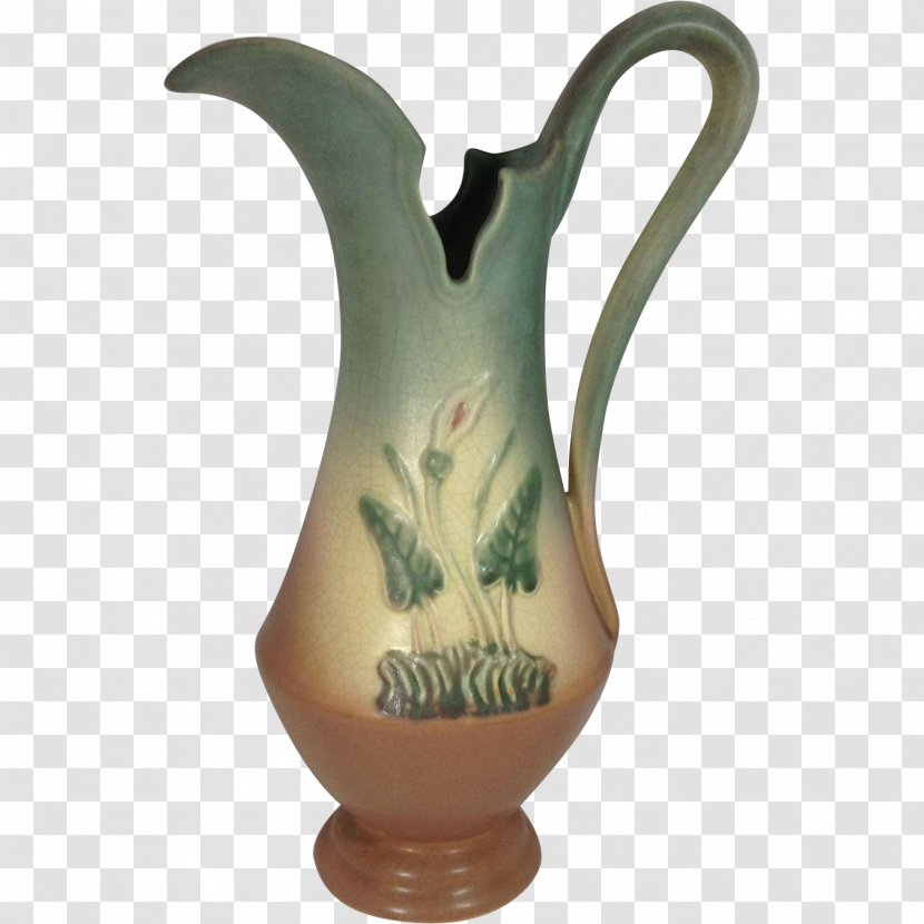 Pitcher Jug Ceramic Vase Pottery - Callalily Transparent PNG