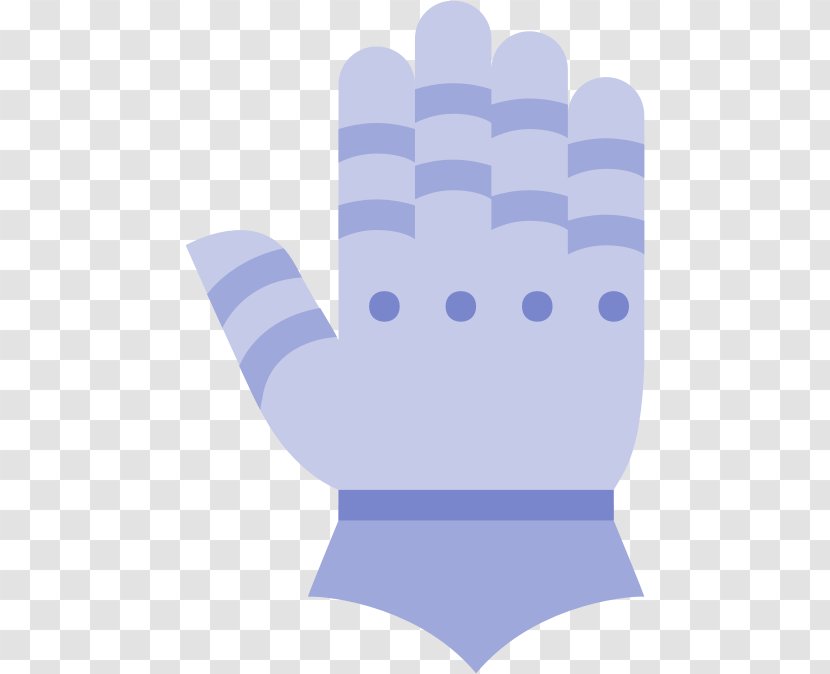 Glove Gauntlet Clip Art - Cobalt Blue Transparent PNG