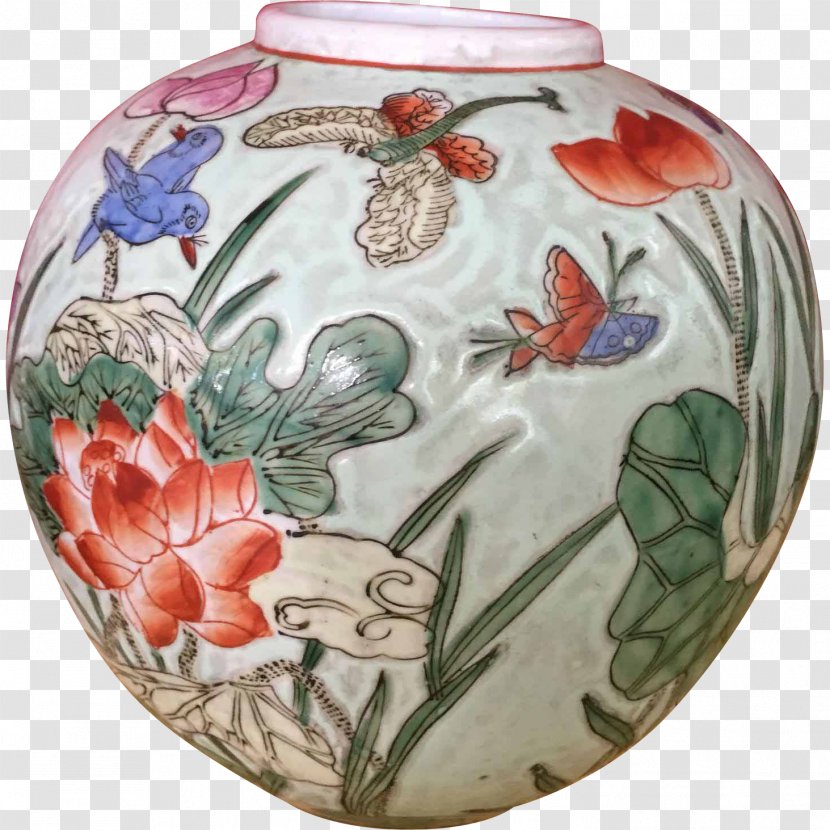 Jingdezhen Vase Chinese Ceramics Pottery - Jar Transparent PNG