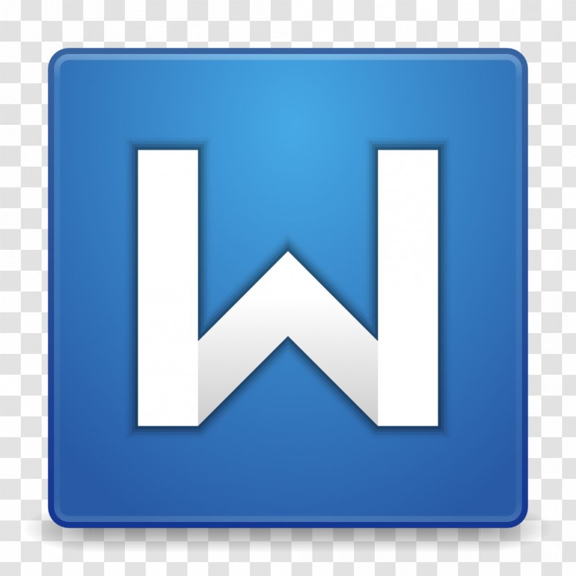 WPS Office Microsoft - Blue - Software Transparent PNG