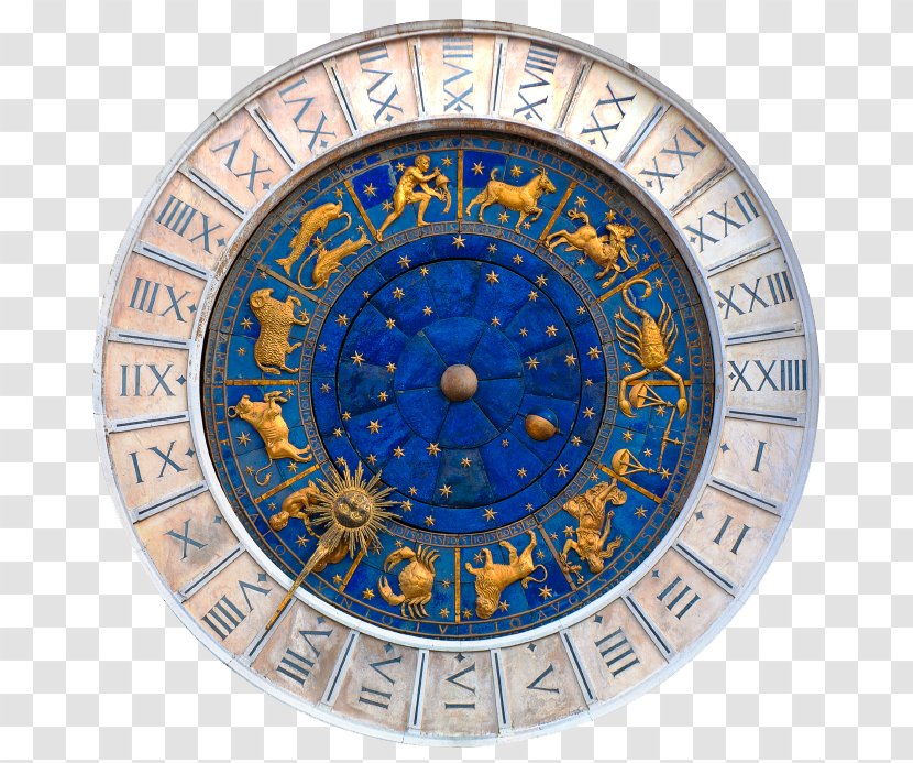 St Mark's Clocktower Prague Astronomical Clock - Lion Of Saint Mark - Horoscope Transparent PNG