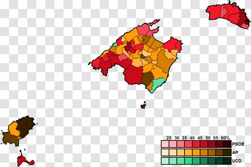 Balearic Islands Gymnesian Stock Photography Map Image - Yellow - Spain Transparent PNG