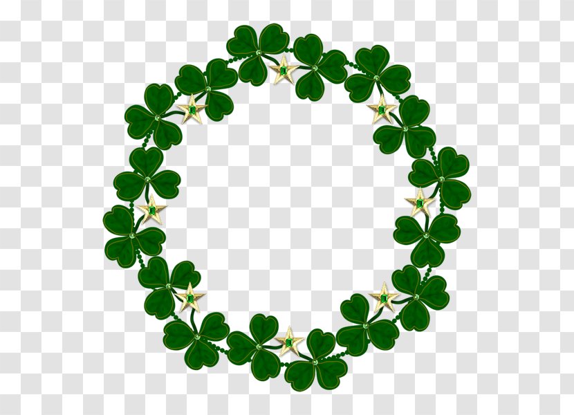 Ireland Saint Patricks Day Shamrock - Clover Rosette Transparent PNG