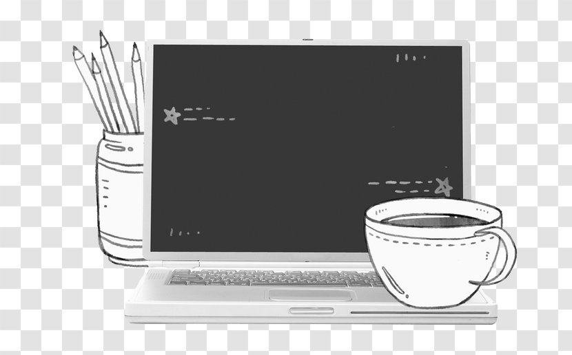 Laptop Icon - Technology - Modern Laptop-painted Artwork Cup Transparent PNG