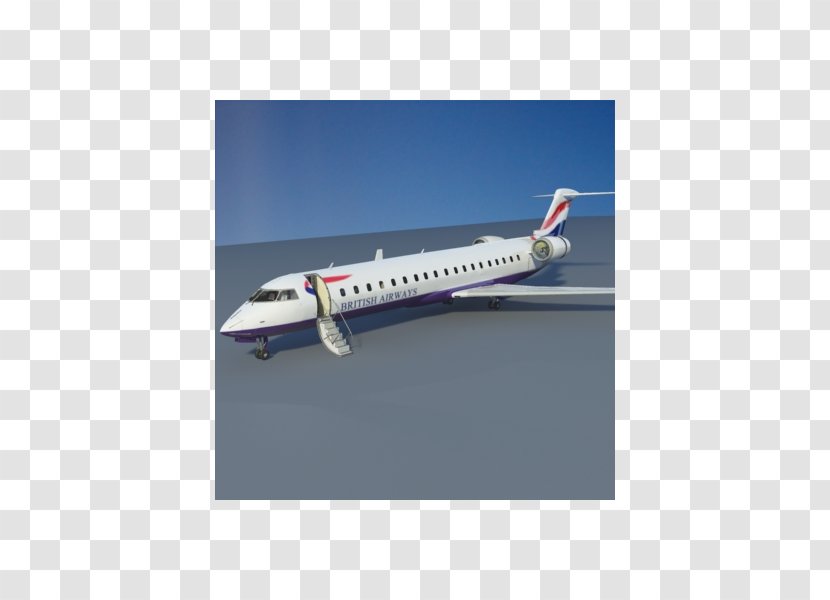 Bombardier Canadair Regional Jet Narrow-body Aircraft Embraer ERJ Family - Aerospace Engineering Transparent PNG