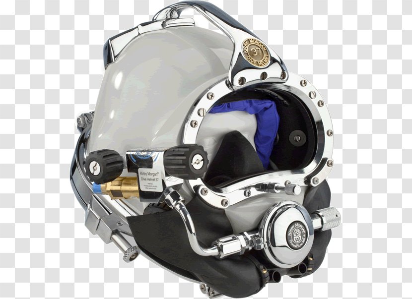 Diving Helmet Professional Kirby Morgan Dive Systems Underwater Scuba - Football Equipment And Supplies Transparent PNG
