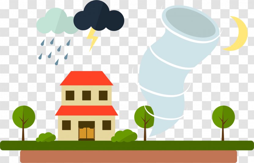 Wet Season Rain Weather Clip Art - Home - Severe Conditions Transparent PNG